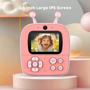 Kids Cute Design Instant Digital Thermal Printing Camera